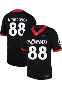 DaMari Witherspoon  Nike Cincinnati Bearcats Black Football NIL Game Football Jersey