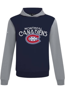 Levelwear Montreal Canadiens Mens Navy Blue Ultimate Mission Long Sleeve Hoodie