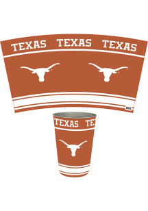 Texas Longhorns Logo Stripe Waste Basket