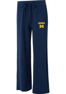 Concepts Sport Michigan Wolverines Womens Darby Blue Sweatpants