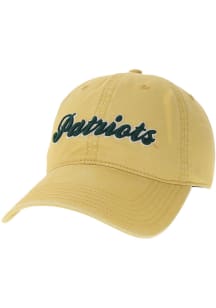 Legacy George Mason University Patriots Script Terra Twill Adjustable Hat - Gold