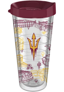 Arizona State Sun Devils 22oz Plastic Tumbler - White