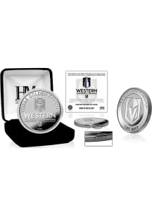 Vegas Golden Knights 2026 NHL Western Conference Champs Silver Collectible Coin