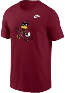 Nike Iowa State Cyclones Cardinal Red Golfing Cy Short Sleeve T Shirt