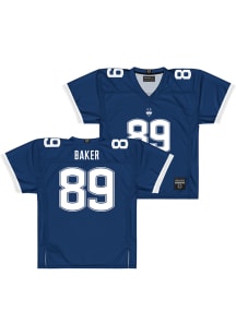 Mikey Baker  Campus Ink UConn Huskies Navy Blue NIL Football Jersey