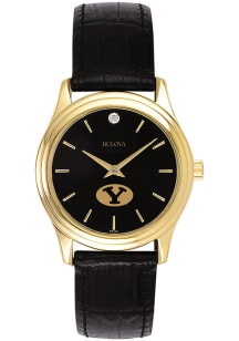 Bulova BYU Cougars Leather Womens Watch
