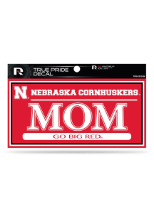 Nebraska Cornhuskers True Pride Mom Auto Decal - Red