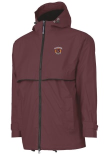 Harvard Crimson Mens Maroon Embroidered Crest Light Weight Jacket