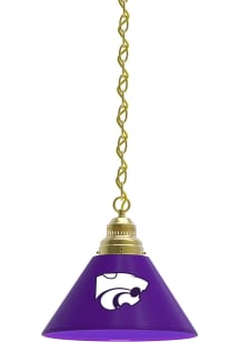 K-State Wildcats Single Gold Billiard Lamp