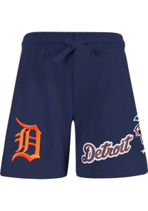 Pro Standard Detroit Tigers Youth Navy Blue Chenille Shorts