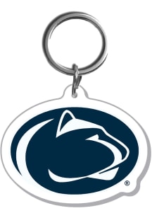 Penn State Nittany Lions Acrylic Mascot Keychain - Navy Blue