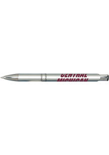 Central Michigan Chippewas Single Zenith Pen - Silver