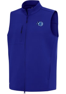 Antigua Orlando Magic Mens Blue Demand Sleeveless Jacket