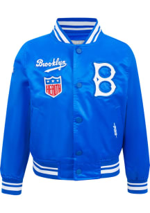 Pro Standard Brooklyn Dodgers Boys Blue Retro Classics Lightweight Jacket