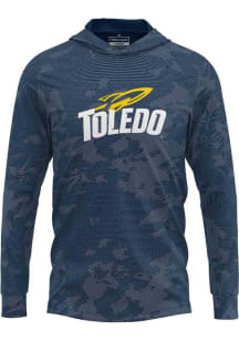 ProSphere Toledo Rockets Mens Navy Blue Disrupter Long Sleeve Hoodie