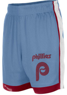 New Era Philadelphia Phillies Mens Powder Blue Summer Shorts