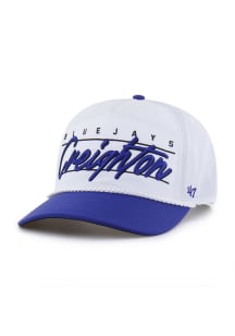 47 Creighton Bluejays Brrr Condor Two-Tone Hitch Adjustable Hat - White