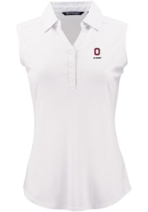 Cutter and Buck Ohio State Buckeyes Womens White Alumni Forge Eco Polo Shirt