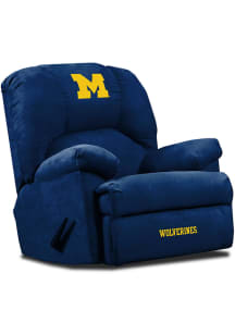Michigan Wolverines GM Rocker Recliner - Navy Blue