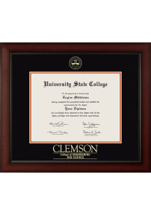 Clemson Tigers Embossed Paxton College of Engineering, Computing and Applied Sciences Diploma Fram..