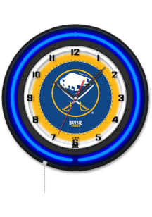 Buffalo Sabres 19in Neon Wall Clock