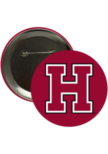 Harvard Crimson 3" Main Mark Button - Maroon