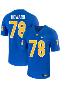 Nicholas Howard  Nike Pitt Panthers Blue NIL Name And Number Football Jersey