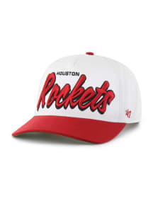 47 Houston Rockets Drop Shadow Hitch RF Adjustable Hat - White