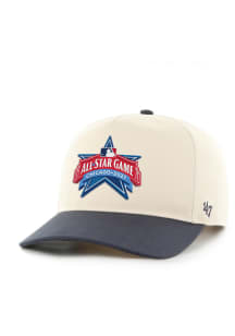 47 Chicago Cubs 2027 All Star Game Logo 2 Tone Hitch Adjustable Hat - Cream