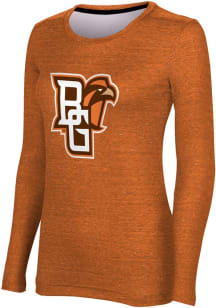 ProSphere Bowling Green Falcons Womens Orange Heather LS Tee