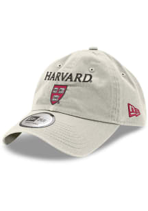 New Era Harvard Crimson Casual Classic Adjustable Hat - White