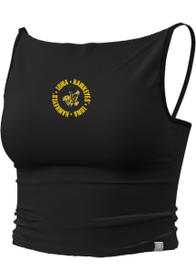 Champion Iowa Hawkeyes Womens Black High Neck Tank Top