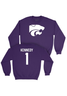 Dee Kennedy K-State Wildcats Mens Purple NIL Legacy Player Crew
