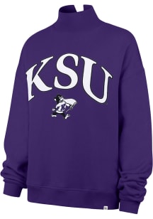 47 K-State Wildcats Womens Purple Vantage Crew Sweatshirt