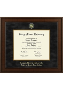 George Mason University Presidential Diploma Frame - Brown