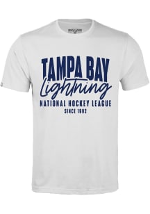 Levelwear Tampa Bay Lightning White Richmond Response Short Sleeve T Shirt