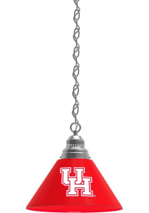 Houston Cougars Single Silver Billiard Lamp