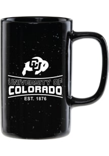 Colorado Buffaloes Tall Camper Ceramic Mug - Black