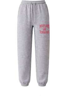 Summit Sportswear Maryland Terrapins Mens Grey Heather Fleece Sweatpants