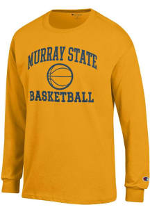 Champion Murray State Racers Gold Basketball Jersey Long Sleeve T Shirt