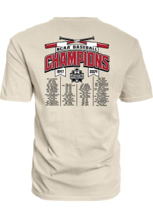 Blue 84  Beige 2025 College World Series 75th Anniversary Short Sleeve T Shirt