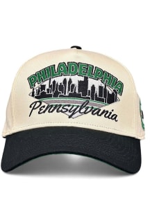 Philadelphia Kelly Green Philadelphia Skyline Mens Snapback Hat