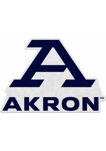 Akron Zips Logo Shaped Pennant - Navy Blue