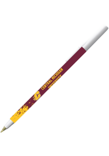 Central Michigan Chippewas Single Superball Pen - Maroon