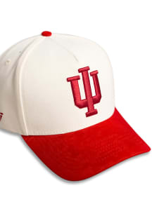 Woodn Grail Indiana Hoosiers Stadium Patch Adjustable Hat - Cream