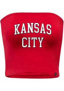 Hype and Vice Kansas City Womens Red word arch Tank Top