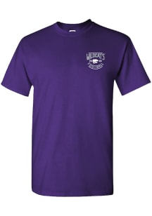 Summit Sportswear K-State Wildcats Purple 2026 Football Schedule Short Sleeve T Shirt