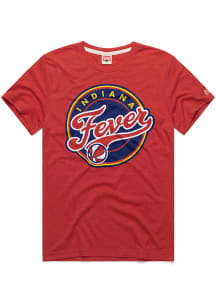 Homage Indiana Fever Red Fever Classic Logo Short Sleeve Fashion T Shirt