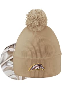 LogoFit Western Michigan Broncos White Monroe Womens Knit Hat