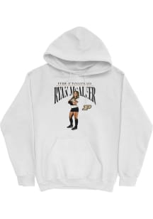 Ryan McAleer Campus Ink Purdue Boilermakers Youth Photograph Hoodie Long Sleeve Player Hoodie Whit..